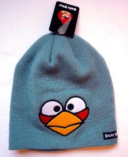Official Licensed GENUINE Angry Birds Light Blue Beanie Hat   Licensed Angry Birds Merchandise Toys & Games