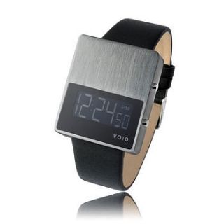 digital stainless steel watch by twisted time