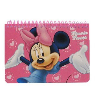 Disney Minnie Mouse Spiral Autograph Book   Pink Toys & Games