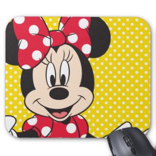Red & White Minnie 2 Mousepads