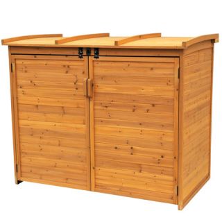 Wood Horizontal Refuge Storage Shed