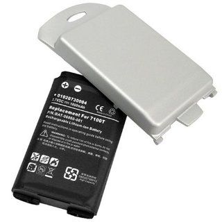 BlackBerry 7100t 7105t Extended Battery with Grey Door   1800mAh Cell Phones & Accessories