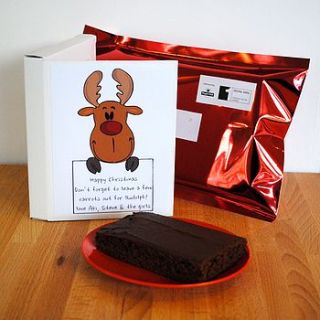 christmas cake card by the cake nest