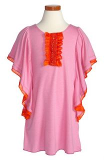 Twirls & Twigs Flutter Sleeve Dress (Toddler Girls)