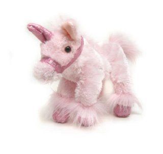 Pink Unicorn with Sparkle 9" by Wish Pets Toys & Games