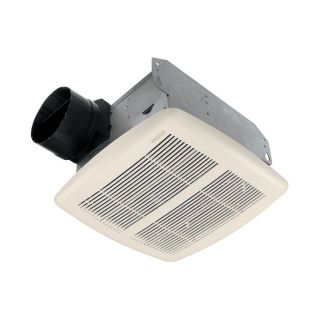 Broan 1.5 Sone 50 CFM Polymeric White Bathroom Fan ENERGY STAR