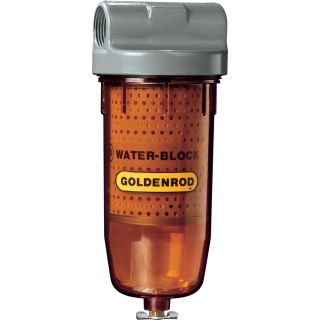 Goldenrod Standard Fuel Filter & Cap — 3/4in. Fittings, Model# 495-3/4  Oil Filters   Fuel Filters