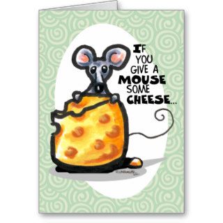 Wine & Cheese Funny Any Occassion Card