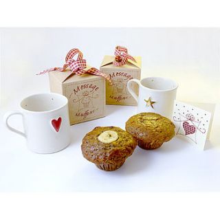 mugs & muffins for two by message muffins