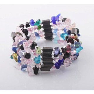 Magnetic Therapy Hematite Bracelet Color Multicolor Jewelry