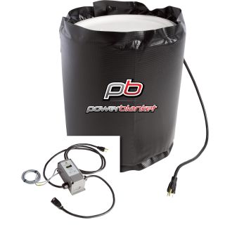 Powerblanket 5-Gallon Insulated PRO Drum Heater/Barrel Blanket — 160°F, Adjustable Thermostat, Model# BH05-PRO  Bucket, Drum   Tote Heaters