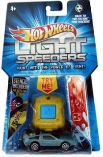 Hot Wheels Light Speeders, Back To The Future, Time Machine DeLorean. 164 Scale. Toys & Games