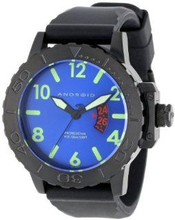 Android Men's AD474BBU Divemaster Trans 50 Blue Dial Watch Watches