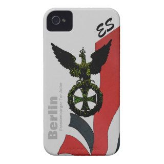 Vintage Germany Berlin Brandenburg Gate Eagle iPhone 4 Case