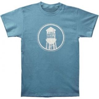 Rockabilia Men's Avett Brothers Water Tower Slim Fit T Shirt Music Fan T Shirts Clothing