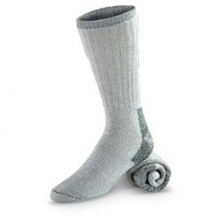 3 Prs. of Rocky Ultimate Wool Socks Olive, OLIVE, 10 13 Clothing