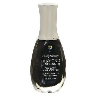Sally Hansen Diamond Strength No Chip 480 Nail Color Black Diamond   0.45 Oz Health & Personal Care