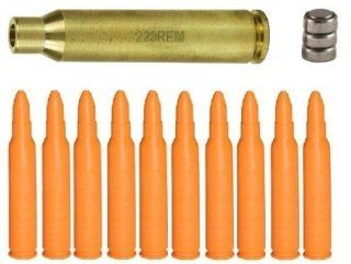 Ultimate Arms Gear AR15 AR 15 M4 M16 Rifle .223 5.56x45mm Caliber Ammo Cartridge Laser Bore Sighter Boresight Boresighter   Batteries Included + Pack Of 10 Inert .223 5.56 NATO M16 AR 15 M4 Rifle Safety Trainer Cartridge Dummy Ammunition Ammo Rounds   Comb