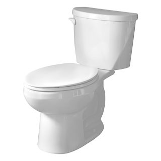 American Standard Evolution 2 White 1.28 GPF/4.85 LPF 12 in Rough in Watersense Elongated 2 Piece Standard Height Toilet