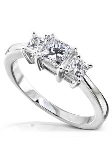 Diamond Me 6769 100 4  Jewelry,Womens 14k Gold 1ct TDW Princess Cut Diamond Engagement Ring, Fine Jewelry Diamond Me Rings Jewelry