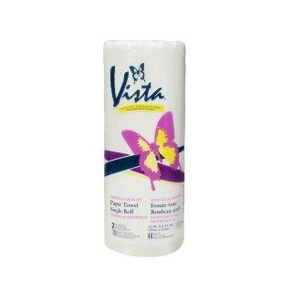 Vista Household Kitchen Roll Towels (30 Rolls/case) Health & Personal Care