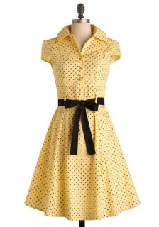 Hepcat Dress in Canary Yellow  Mod Retro Vintage Dresses