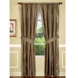 Maxton Sable 84 inch Drapery Panel Pair Curtains