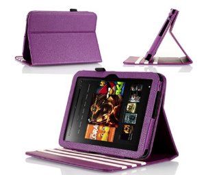Poetic Dura Book Rotary Case for the  Kindle Fire HD 7" Tablet Purple(Automatically Wakes and Puts the  Kindle Fire HD 7" Tablet to Sleep)(Has Open Slot for Charger Port)(3 Year Manufacturer Warranty From Poetic) Kindle Store