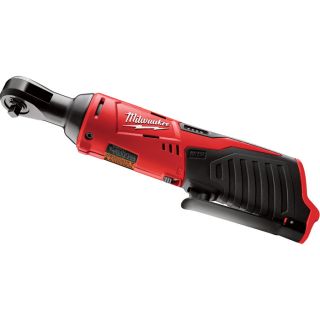 Milwaukee M12 Cordless 1/4in. Ratchet — Tool Only, 12 Volt, Model# 2456-20  Ratchet Wrenches