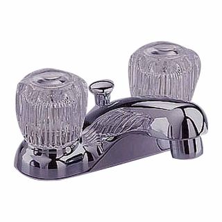 American Standard Colony Polished Chrome 2 Handle 4 in Centerset WaterSense Bathroom Sink Faucet