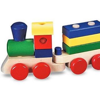 large wooden puzzle train by when i was a kid
