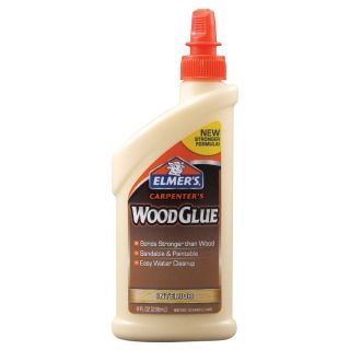 Elmers Carpenters 8 oz Wood Glue Adhesive