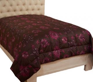 Northern Nights Watercolor Floral 300TC 550 FP Down Comforter 