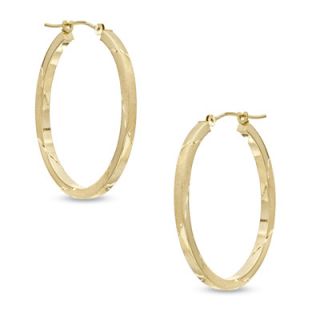hoop earrings in 14k gold $ 150 00 buy one get one 50 % off discount