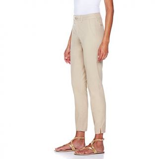 NYDJ Aileen Trouser Sanded Twill   Almond