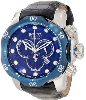 Invicta Men's 10780 Venom Reserve Chronograph Blue Dial Stainless Steel Watch Invicta Watches