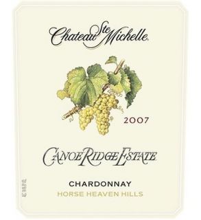 Chateau Ste. Michelle Canoe Ridge Estate Chardonnay 2007 Wine