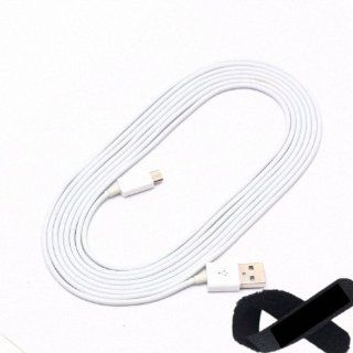 Colorful 3m(10ft) White Micro USB Data Charge Cable for Samsung Galaxy S3(i9300) S2(i9100) and Free Hi mobiler Cord Tie Cell Phones & Accessories