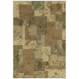 Shaw Living Idyll 7 ft 9 in x 10 ft 10 in Rectangular Multicolor Transitional Area Rug