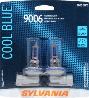 Sylvania 9006 CB Cool Blue Halogen Headlight Bulb (Low Beam), (Pack of 2) Automotive