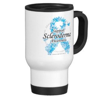 Scleroderma Ribbon of Butterflies Coffee Mug
