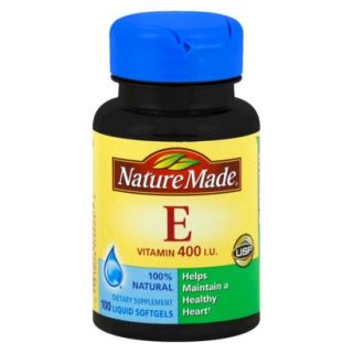 Nature Made Vitamin E 400 iu Liquid Softgels