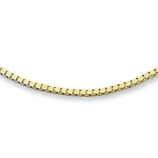 Ladies 0.8mm Adjustable Box Chain Necklace in 14K Gold   20   Zales