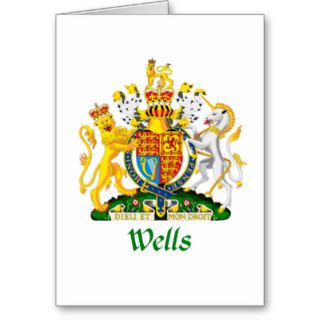 Wells Shield of Great Britain Card