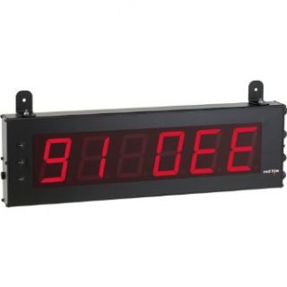 Red Lion LD Red Large Serial Slave LED Segment Display, 6 Digits, 2.25" Character Size, 50 250 VAC, 50/60 Hz