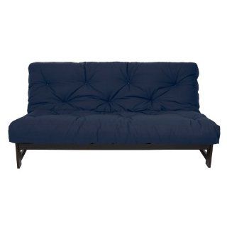 Shop Mozaic Full Size 10 Inch Futon Mattress, Navy at the  Furniture Store. Find the latest styles with the lowest prices from Mozaic