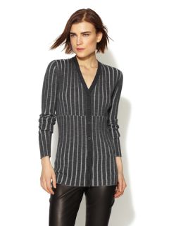 Ribbed School Girl Cardigan by Vera Wang