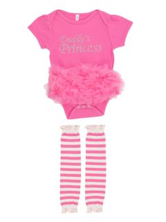 Daddys Princess Onesie & Leg Warmers by Bubby & Belle