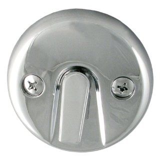 LDR 502 5110 Bat Tub Waste And Overflow Trip Lever Plate, Chrome