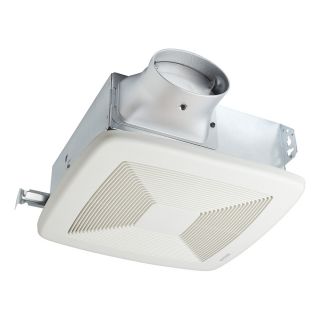 Broan 1.1 Sone 80 CFM White Bathroom Fan ENERGY STAR